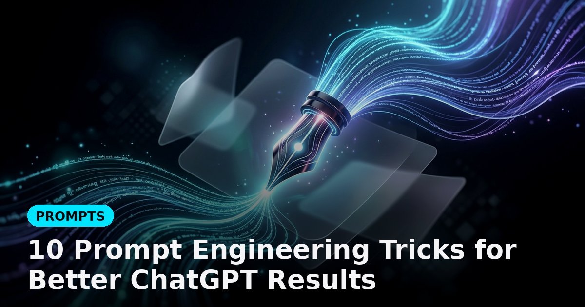 10 Prompt Engineering Tricks for Better ChatGPT Results