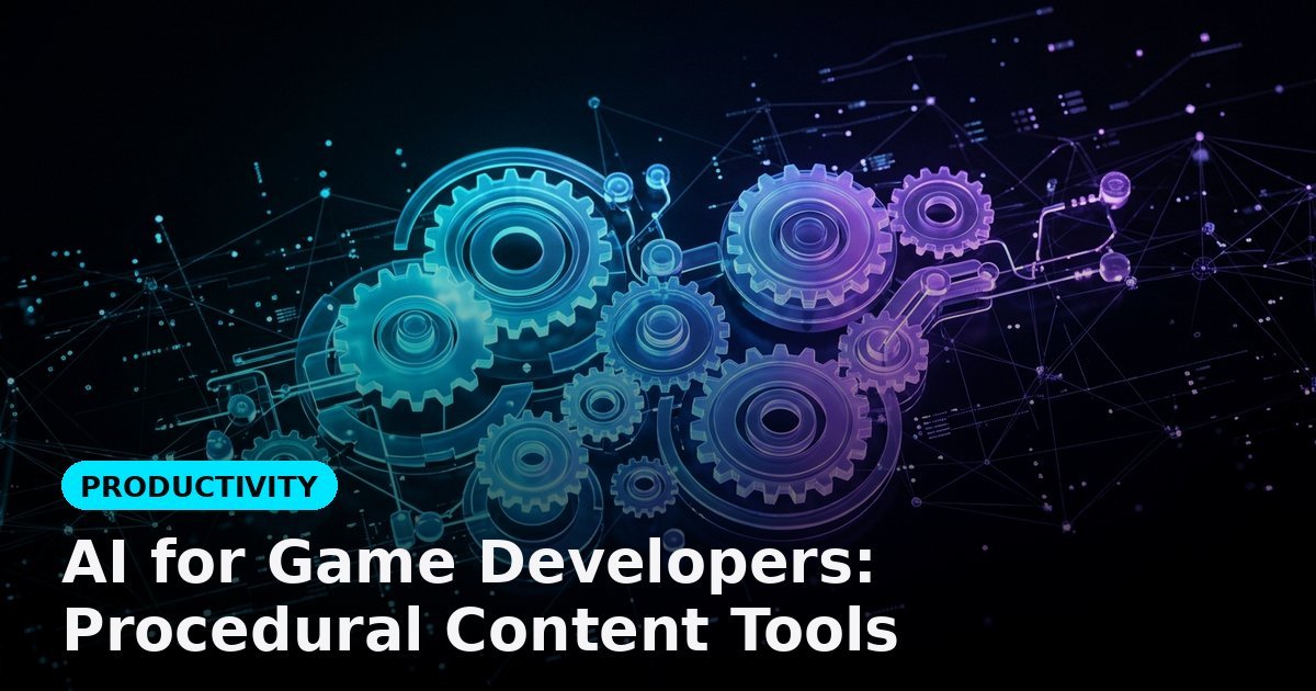 AI for Game Developers: Procedural Content Tools