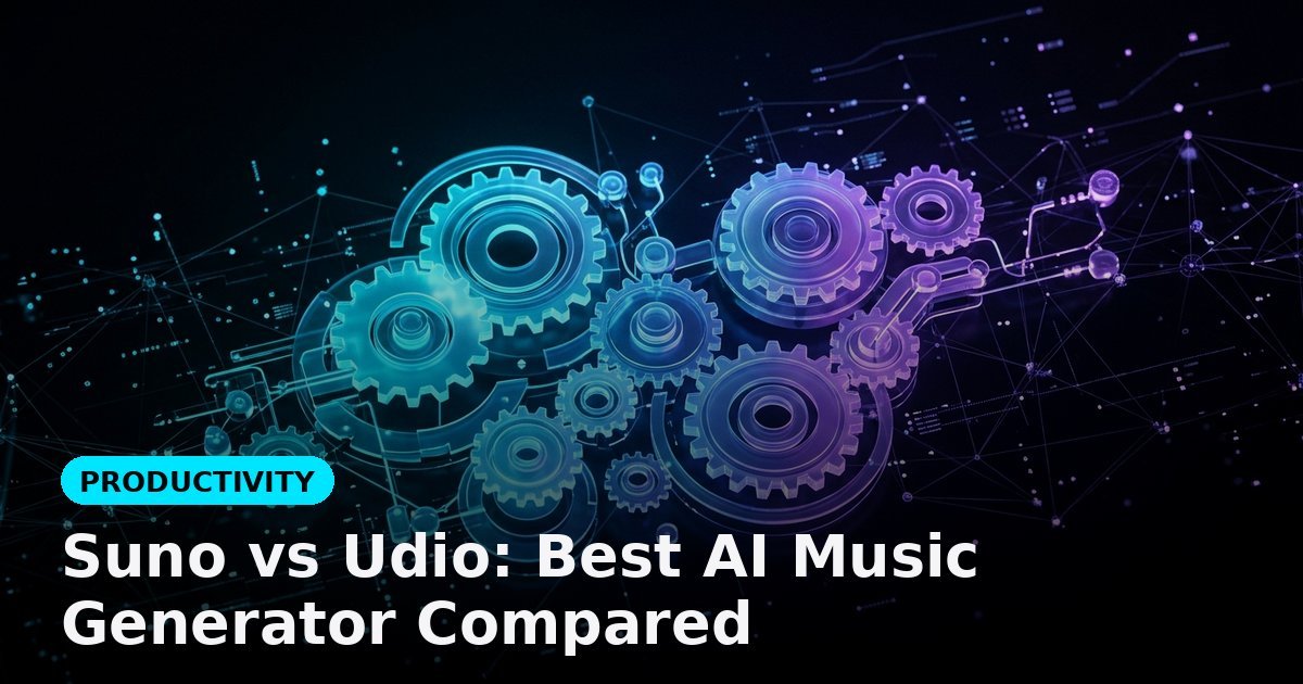 Suno vs Udio: Best AI Music Generator Compared