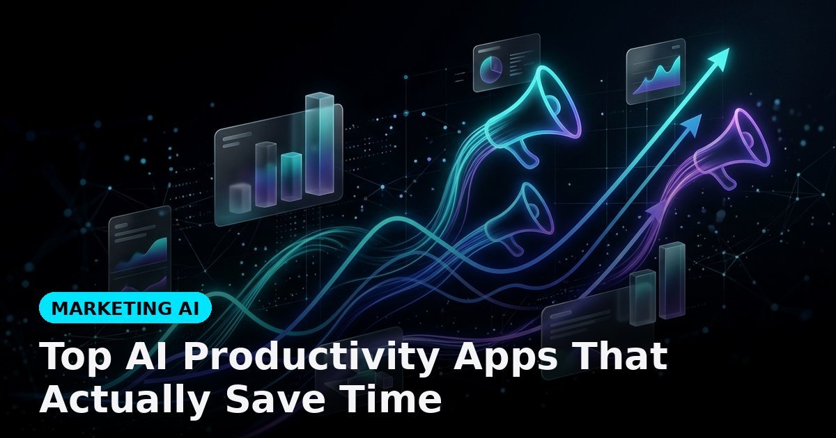 Top AI Productivity Apps That Actually Save Time